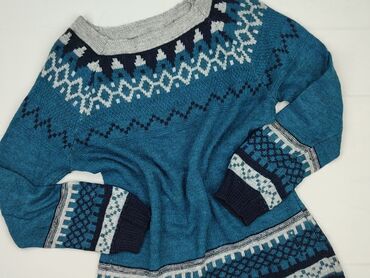 szeroki t shirty damskie: Sweter damski, rozmiar L
