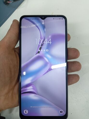 samsung s8 plus: Samsung Galaxy A12, 4 GB, rəng - Göy, Barmaq izi