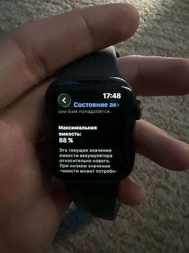 iphone 5g: Apple Watch Series 6 (Aluminum Case) с черным спортивным ремешком. На — 2