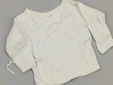 biała bluzka do zakietu: Sweatshirt, Newborn baby, condition - Fair