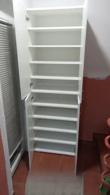 Ormari: Cipelarnik 6 ✨ Izrada: Univer debljine 18 mm u belom dekoru 🔸 na lalafo.rs — 4 Ormari: Cipelarnik 6 ✨ Izrada: Univer debljine 18 mm u belom dekoru 🔸 — 4