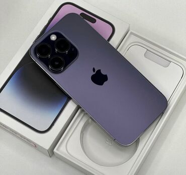 14 pro maxs: IPhone 14 Pro, 256 GB, Deep Purple, Face ID