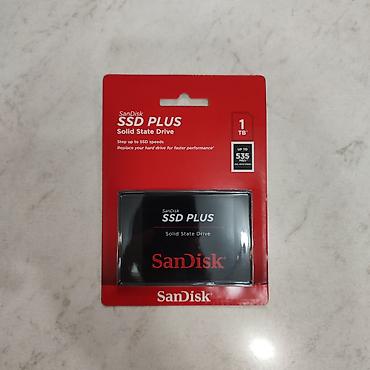 socket 1155: Накопитель для ПК, Новый, Sandisk, SSD, 1 ТБ, 2.5" — 1