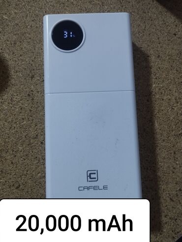 ищу бу телефон: 🔋 Power Bank CAFELE 20 000 mAh с дисплеем ✅ Отличное состояние ✅
