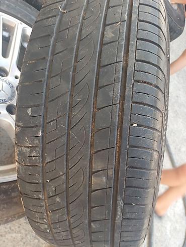 teker çorabı: Mercedes-Benz diskləri ilə təkər komplekti Tekerlerin ikisi teze — 4
