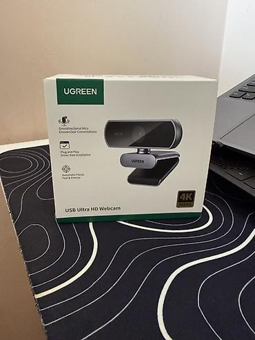 UGREEN USB Ultra HD Veb Kamera Xüsusiyyətlər: - 4K (30 FPS) yüksək lalafo.az -da UGREEN USB Ultra HD Veb Kamera Xüsusiyyətlər: - 4K (30 FPS) yüksək