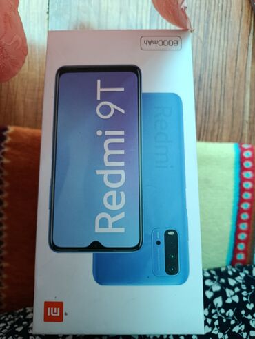 realme бу: Redmi, Redmi 9T, Б/у, 64 ГБ, цвет - Зеленый, 1 SIM, 2 SIM