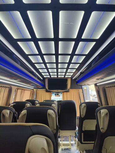 Трансфер, пассажирские перевозки: По региону, Аэропорт, Иссык-Куль Бус, Такси, легковое авто | 18 мест — 9