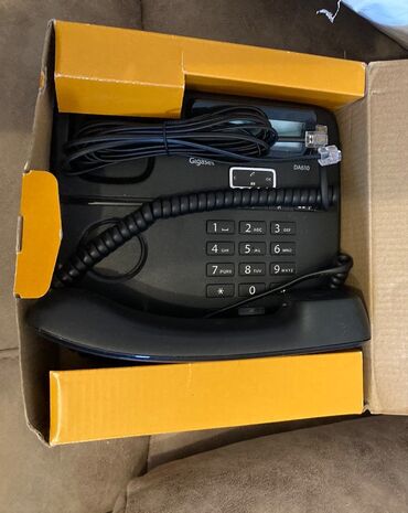 Paltaryuyan maşınlar: Stasionar telefon Gigaset, Simli, Yeni, Ünvandan götürmə, Pulsuz çatdırılma