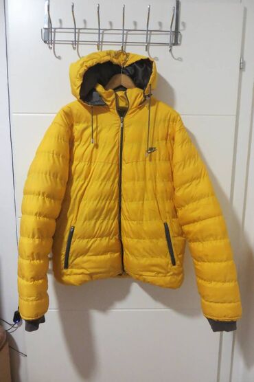 zimska jakna m: Nike, L (EU 40), Jednobojni, Sa postavom