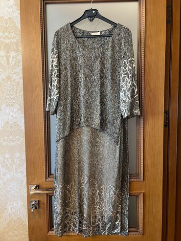 Платья: Вечернее платье, Макси, 4XL (EU 48)