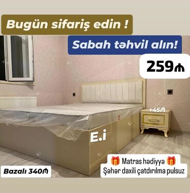 Masa və oturacaq dəstləri: *Taxt / 2 Nəfərlik Çarpayı 259Azn💥* *💥Endirim 3 Gün 💥* ✔️ Rəng seçimi