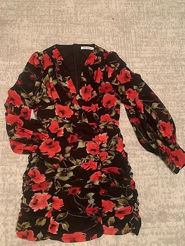 Вечерние платья: Вечернее платье, Коктейльное, Короткая модель, С рукавами, M — 2