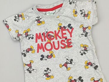 kurtki dla chłopców: T-shirt, Disney, 6-9 months, condition - Good