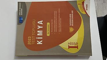 kitab şkafi: Məhsul: DİM “Abituriyent” 2023 Test Topluları dəsti Fənlər: - Kimya – — 1