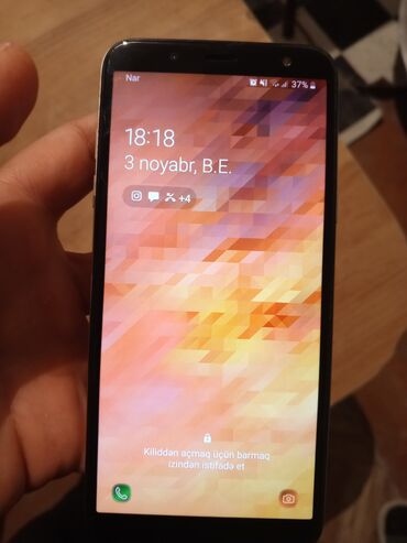 Информатика: Samsung Galaxy J6 Plus, цвет - Золотой, Отпечаток пальца