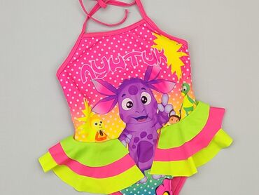 biała letnia koronkowa sukienka: Baby swimsuit, 12-18 months, 80-86 cm, condition - Good