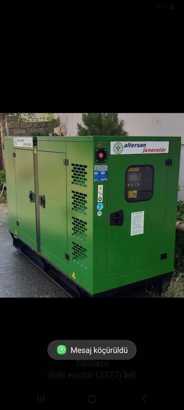 электрик баку в Азербайджан | Электрики: Generator (35kva)
7800azn
Baki erazisi (3377) *leli*