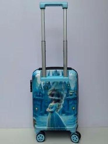 Rančevi, torbe i koferi: Dečiji kofer na točkiće – motiv ledene princeze - Tvrda školjka sa — 28