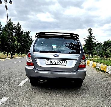naxcıvan avtomobil elanları: Subaru Forester – gümüşü rəngli, kompakt krossover/SUV Texniki — 7