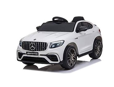 stitch rančevi: Mercedes GLC 63 – licencirani dečiji džip na akumulator, bela boja — 1