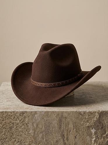 kovboy: 🤎 Qəhvəyi Kovboy Şapkası Əsl western ruhunu hiss edin! Dərin qəhvəyi — 1