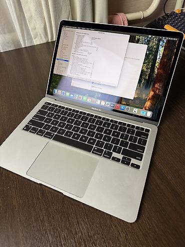 Ноутбуки Apple (MacBook): Макбук Эйр м1 16/256 гб Стоит новый аккумулятор В комплекте зарядка и — 6
