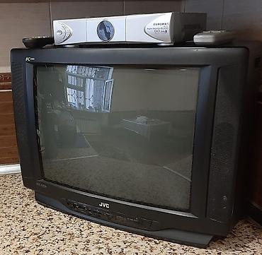 JVC markalı kineskoplu televizor. Böyük ekranlı klassik modeldir və ön lalafo.az -da JVC markalı kineskoplu televizor. Böyük ekranlı klassik modeldir və ön