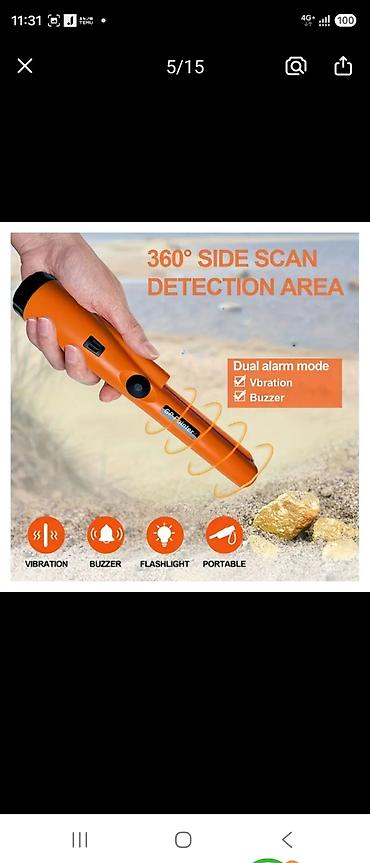 Metal axtaran aparatlar: GP-Pointer əl metal detektor pinpointer - Daşıması rahat, yüngül və — 4