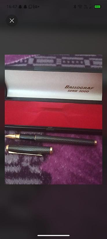 za kljuceve drzaci: Stilografska olovka(naliv pero) Ballograf Serie 2000 u originalnoj — 5