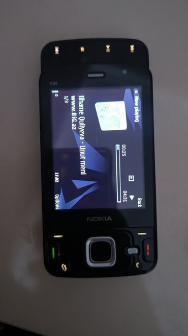 Nokia: Nokia N96, 8 GB, rəng - Qara, Düyməli — 6