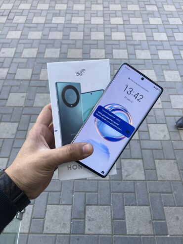 телефон fly ds128: Honor X9a, 128 ГБ, цвет - Синий, Отпечаток пальца, Face ID