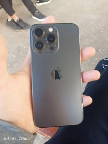 Apple iPhone: IPhone 13 Pro, 128 ГБ, Графит, Чехол