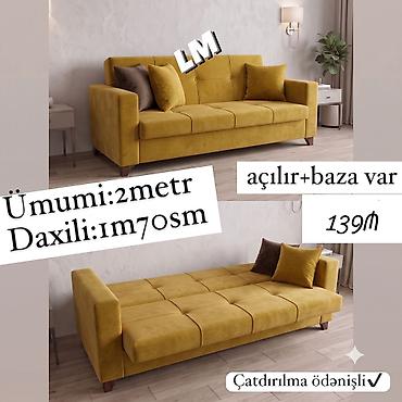Divanlar: Divanlar Endirim fürsəti💣 139₼ Yeni və sifarişlə Ümumi ölçü  — 3