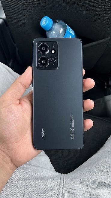 telfolar: Redmi Note 12, 128 GB, rəng - Qara, Barmaq izi, İki sim kartlı, Face ID — 1