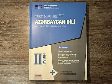 Testlər: Azərbaycan dili 2-ci hissə test toplusu 🏷️3 azn ✅Yenidir ✅Üzərində — 1