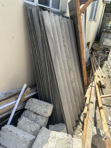 sifer dam ortuyu: Şifer, Plastik, İşlənmiş