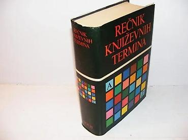 brojac reci: REČNIK KNJIŽEVNIH TERMINANolit Beograd, 1986TVRD POVEZ, strana — 1
