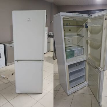 Техника для кухни: Б/у Холодильник Indesit, No frost, Двухкамерный, цвет - Белый