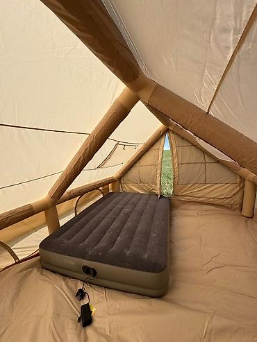 Палатки: 🏕️ Жаңы чатыр сатылат! ✔️ Размери: 4м × 3м × 2.1м ✔️ Материалы — 3