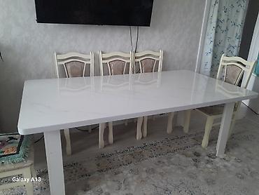 Стол и стул для зала, Новый, Самовывоз, Платная доставка