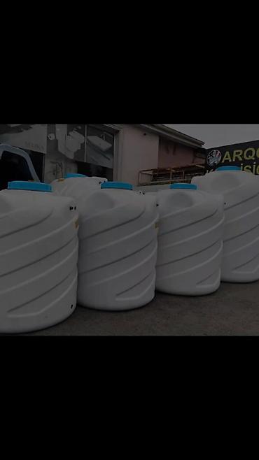 Baklar və çənlər: Şimşek brendinin polietilen su anbarları - Həcm variantları: 750 lt — 33