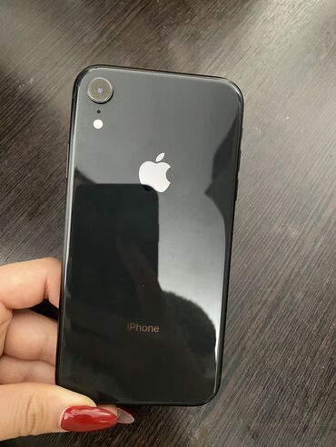 чехол айфон 12: IPhone Xr, Б/у, 64 ГБ, Черный, 79 %