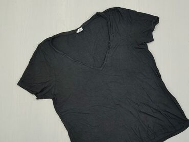 Koszulki: Koszulka M (EU 38), stan - Bardzo dobry, wzór - Jednolity kolor, kolor - Czarny