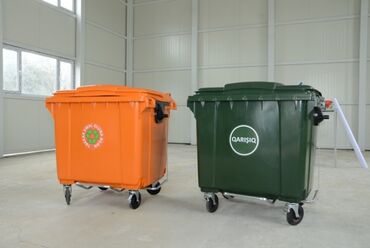 Kənd təssərüfatı avadanlığı: Tullantı Qabı 1100 ltr – Sərfəli və Davamlı! 🛢️ 1100 ltr tekerli 280