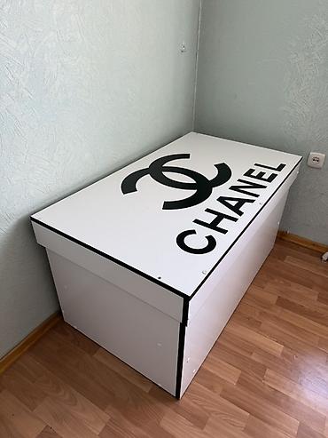 Сандыктар: Белый стильный сундук, можно взять для приданого Состояние отличное — 4