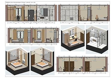 Услуги проектировщика, архитектора: Design & Engineering Services, 3D-визуализация, чертежи, | Квартиры — 12