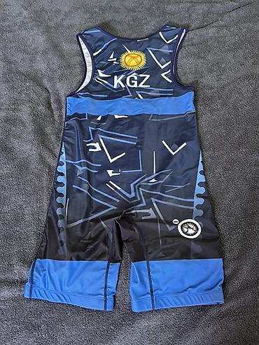 кастум шым: Борцовский трико Asics (размер XL) - Тип: единый слитный борцовский — 4