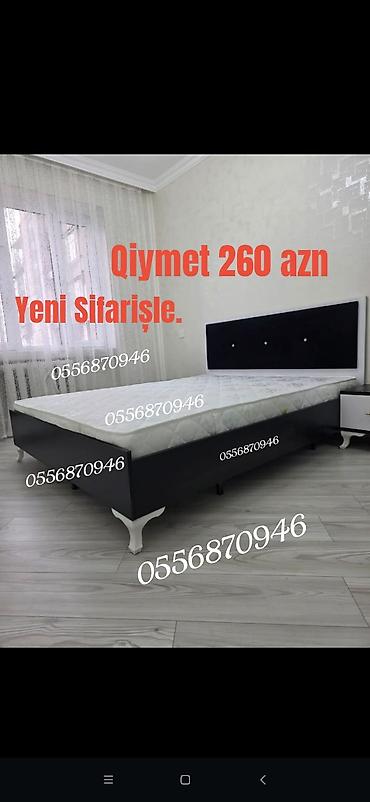 Sifarişlə çarpayılar: İkinəfərlik, Bazalı, Pulsuz matras, Siyirməsiz, Rusiya, Sadə laminat — 2