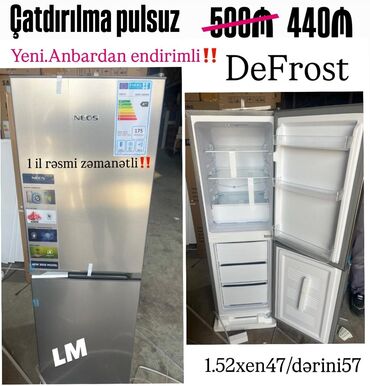 Separatorlar: Yeni 2 qapılı Soyuducu Satılır